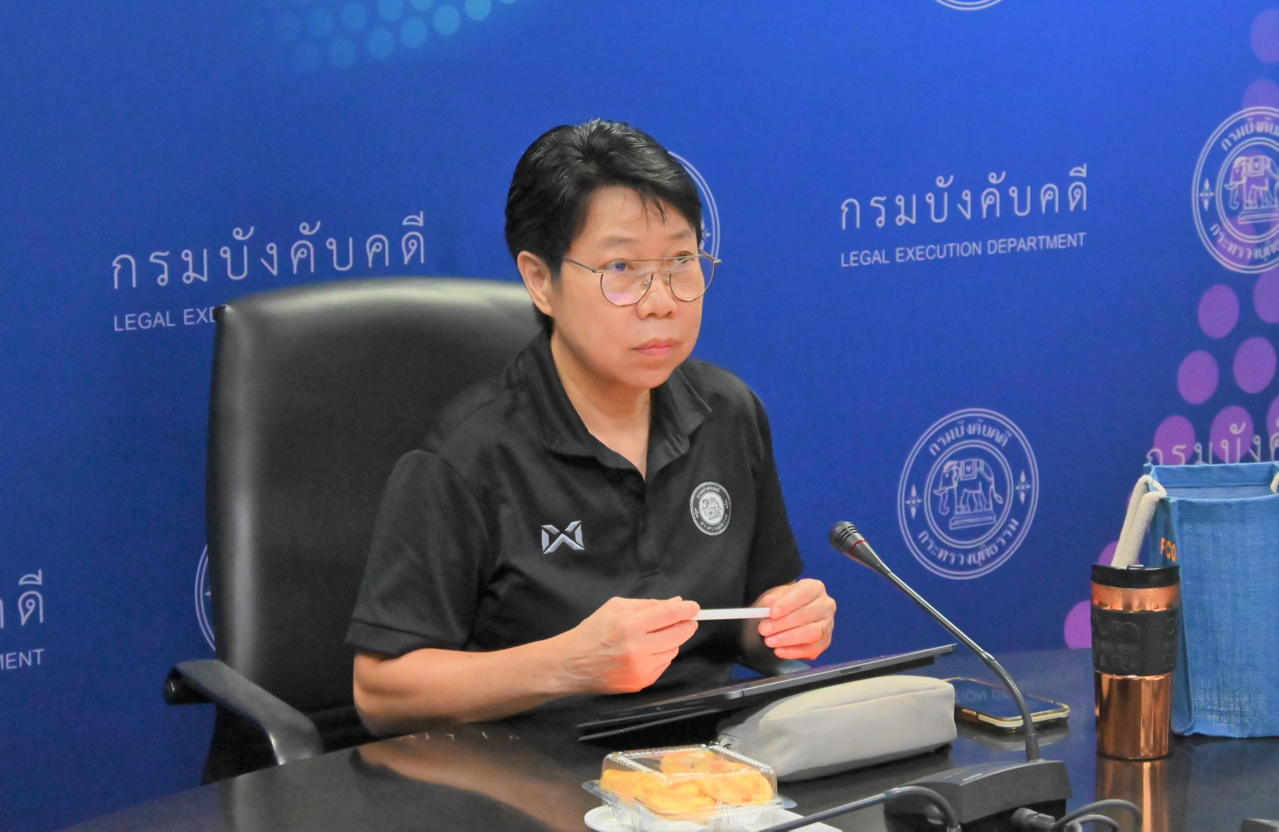 กรมบังคับคดี จัดประชุมคณะทำงานจัดทำแผนปฏิบัติการป้องกันและปราบปรามการทุจริตและประพฤติมิชอบ และแผนปฏิบัติการส่งเสริมคุณธรรมจริยธรรม กรมบังคับคดี ครั้งที่ 2/2569